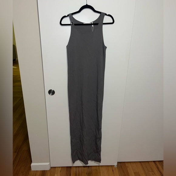 Helmut Lang Ring Tank Ribbed Maxi Dress - Picture 3 of 8